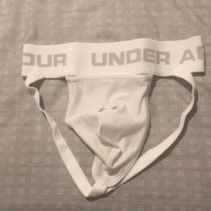 Under Armour  white jockstrap